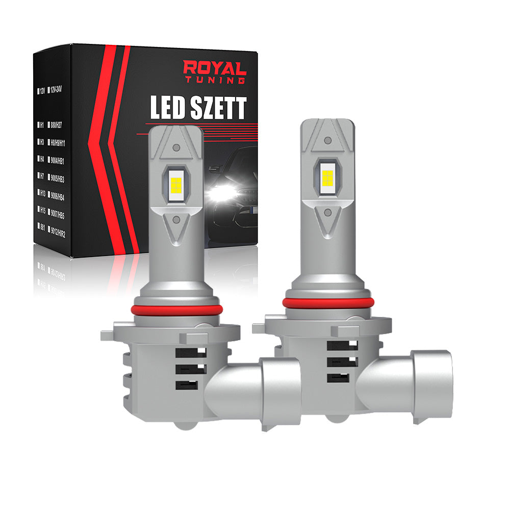 HB4 9006 Led izzó ventillátorral 2db