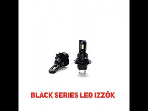 H4 Led izzó Black Series 2db