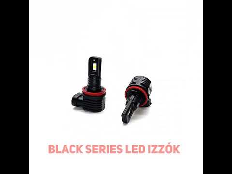 H9 Led izzó Black Series 2db