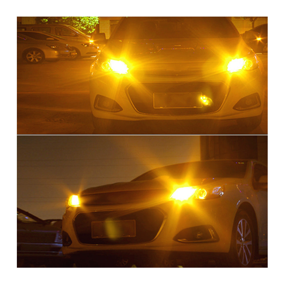 BA15S led narancssárga CANBUS 2db