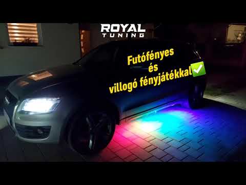 Karosszéria led világítás távirányítóval