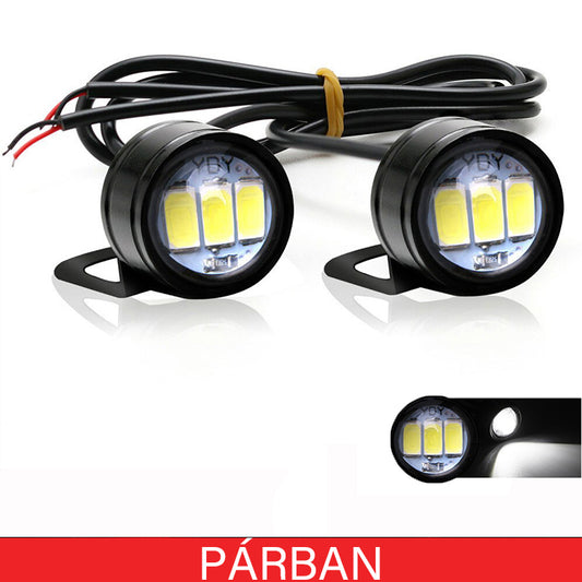 Led Kiegészítő fényszóró fehér 2db