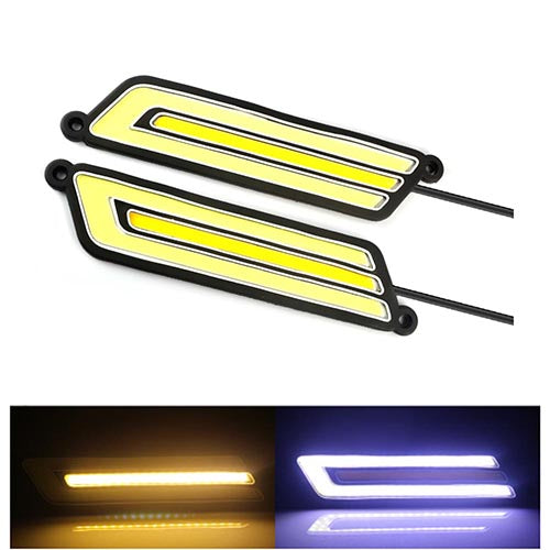 Ledes nappali menetfény szett index funkciós 2db