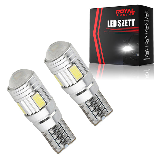 T10 led Canbus projektoros 2db