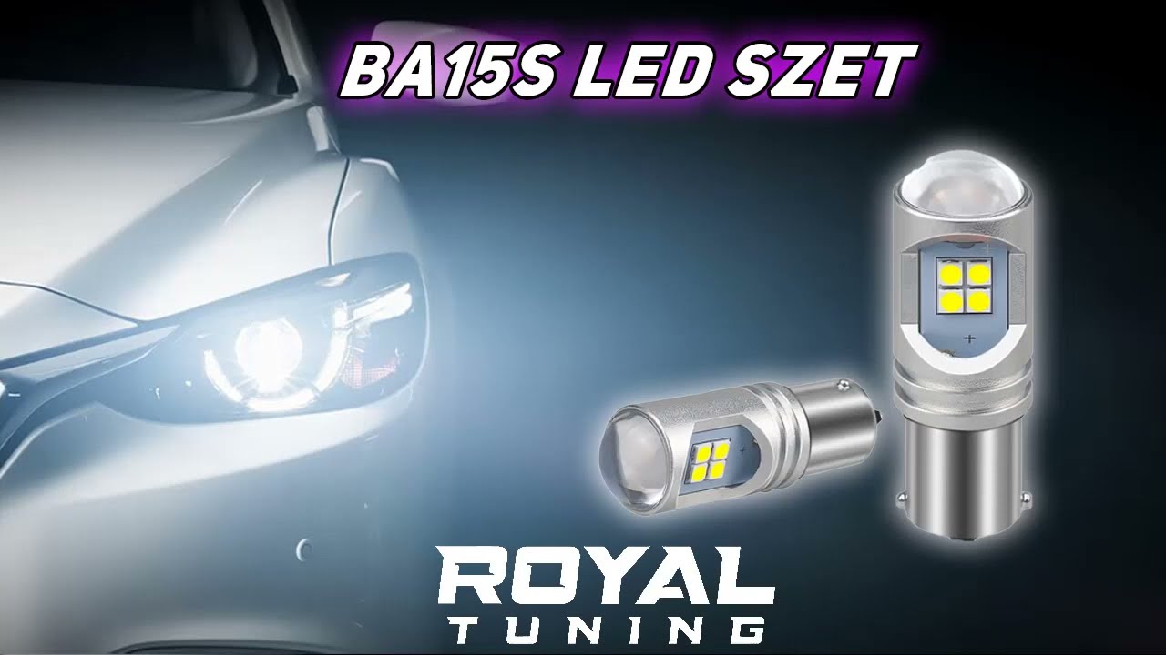 BA15S led fehér 2db