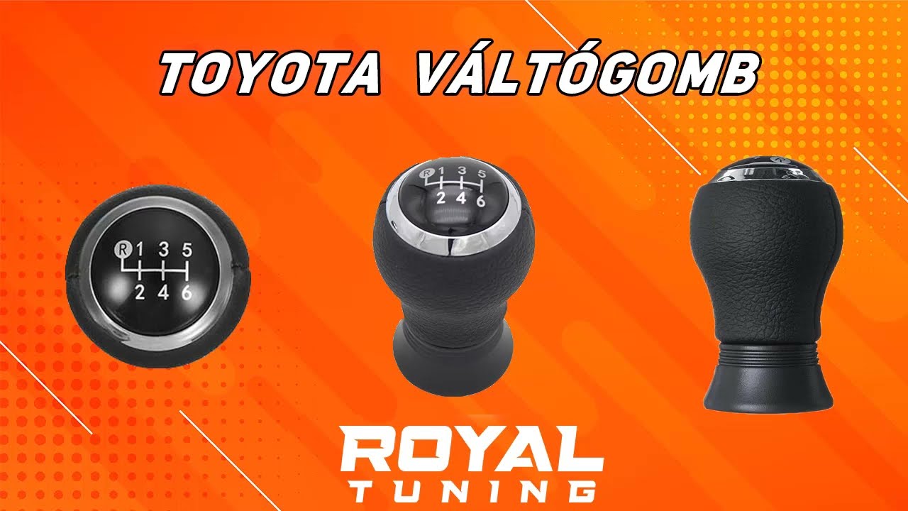 Toyota váltógomb 6 sebességes -galléros-