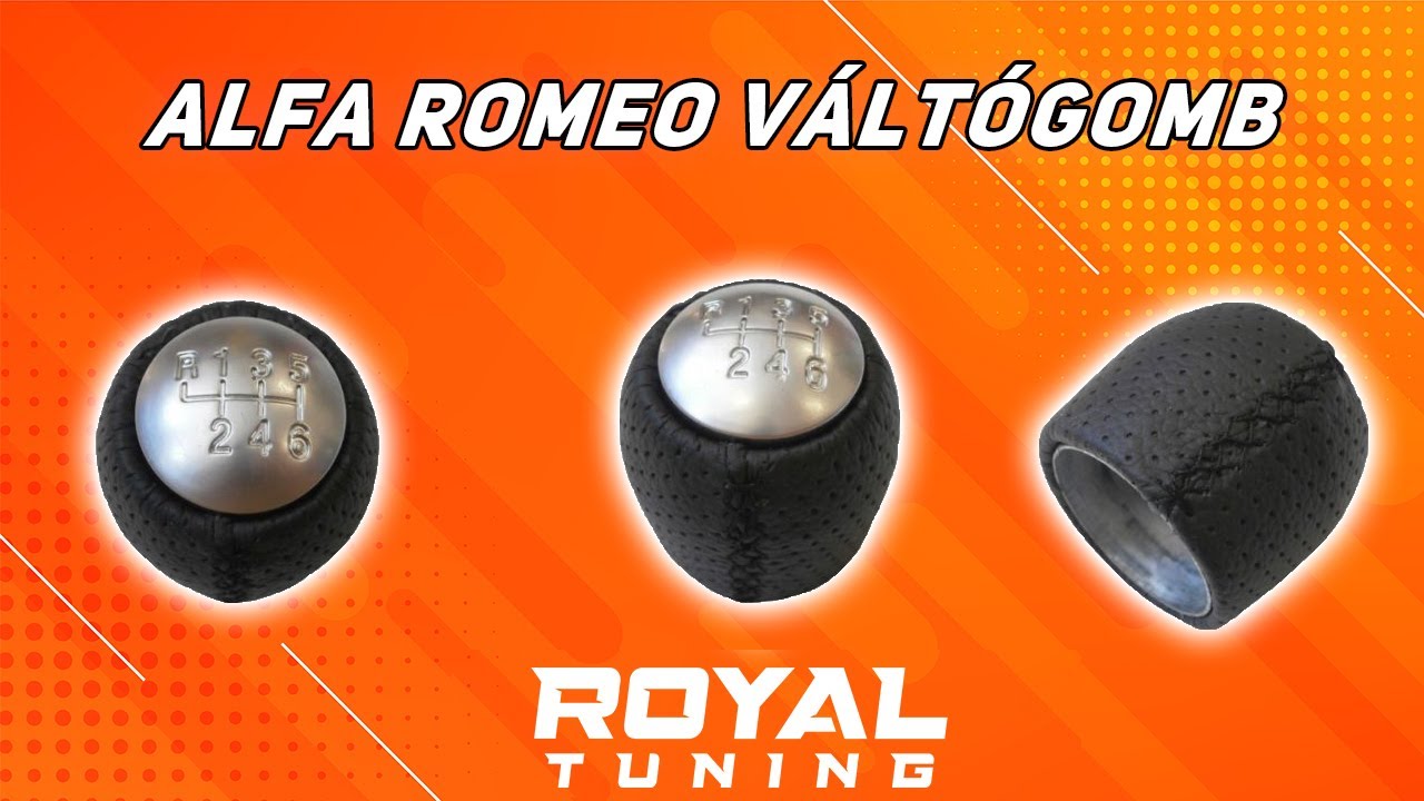 Alfa Romeo váltógomb 6sebességes