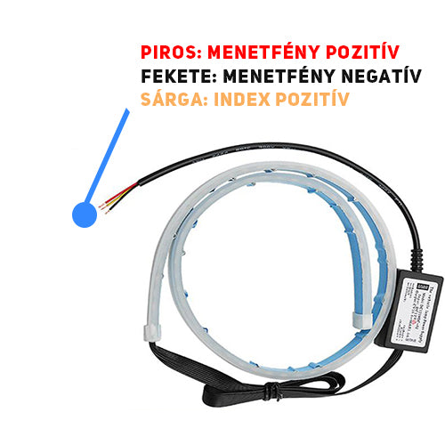Teherautó nappali menetfény szett index funkcióval 24V párban