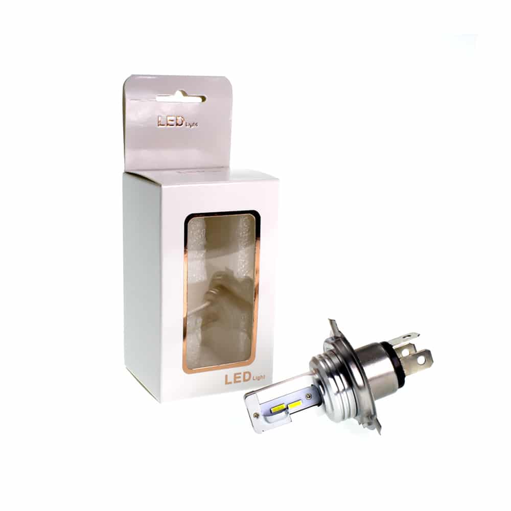 H4 Led izzó hideg fehér