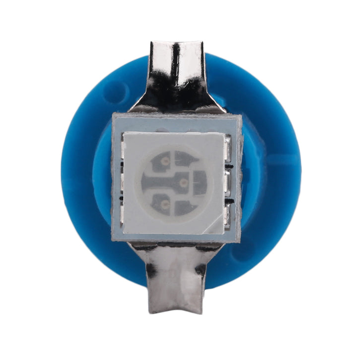 B8.5D led műszerfal izzó kék 5db