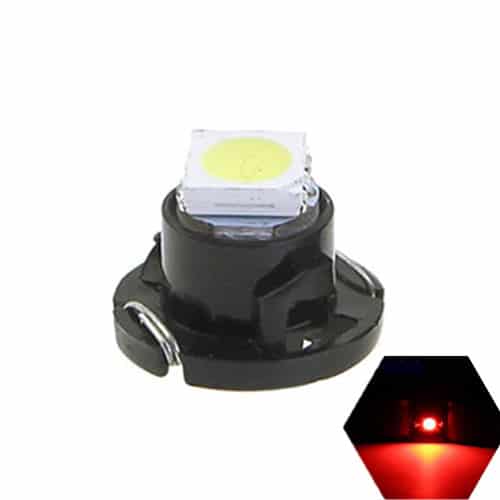 T3 led izzó piros 5db