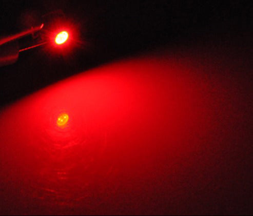 B8.5D led műszerfal izzó piros 5db