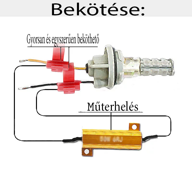 Ellenállás 50W 2db