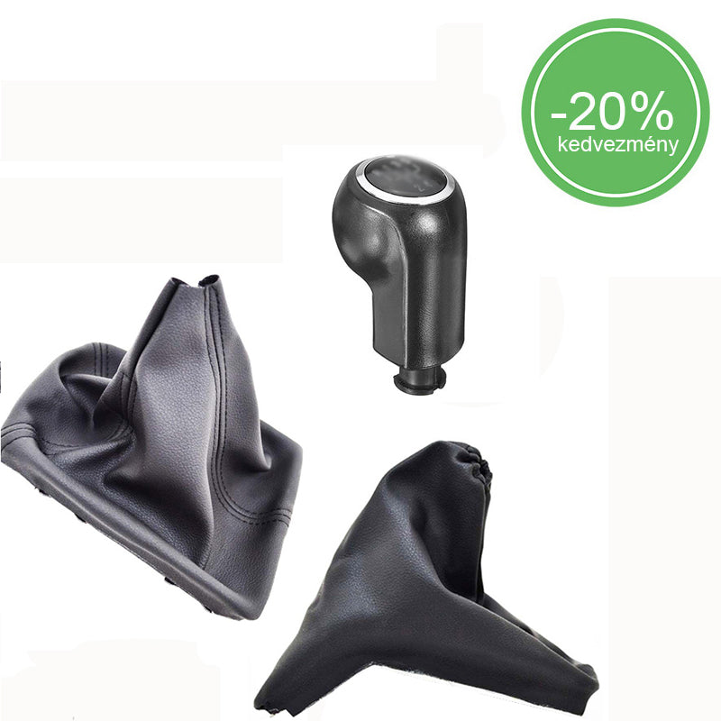 Opel Astra H váltógomb váltószoknya és kézifékszoknya 5 sebességes 12345R