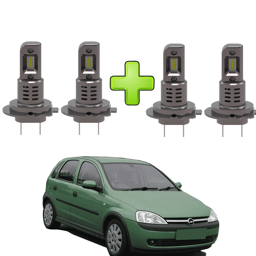 Opel Corsa C fényszóró LED szett