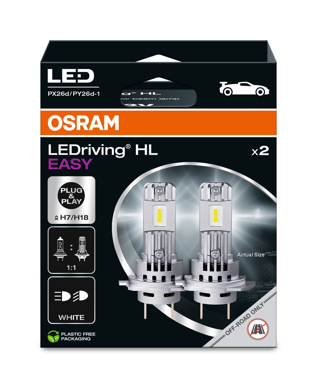 Osram LEDriving HL Easy H7 2db
