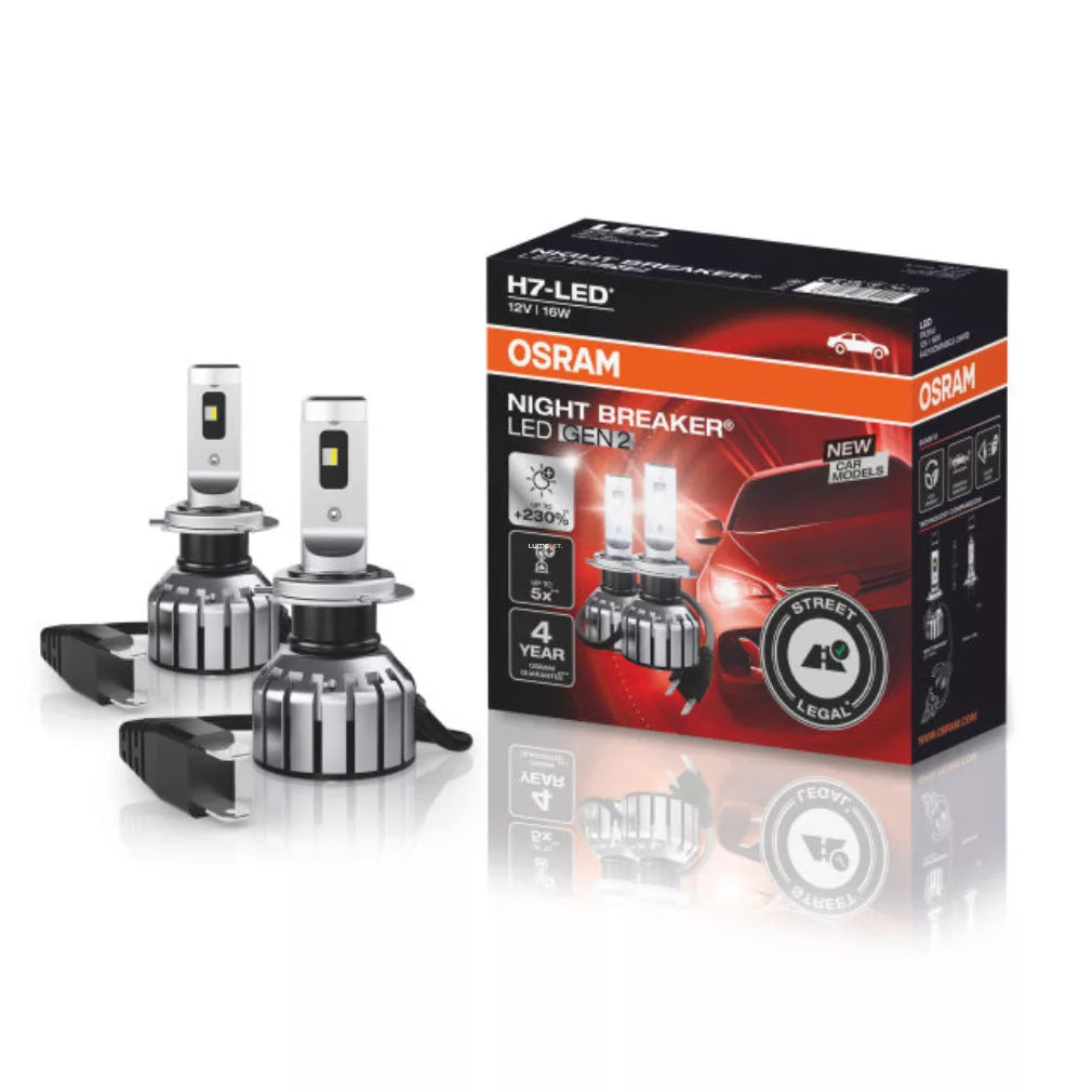 Osram Night Breaker H7 LED GEN 2db +230% fényerő