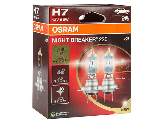 Osram Night breaker laser +220% H7 55w 2db