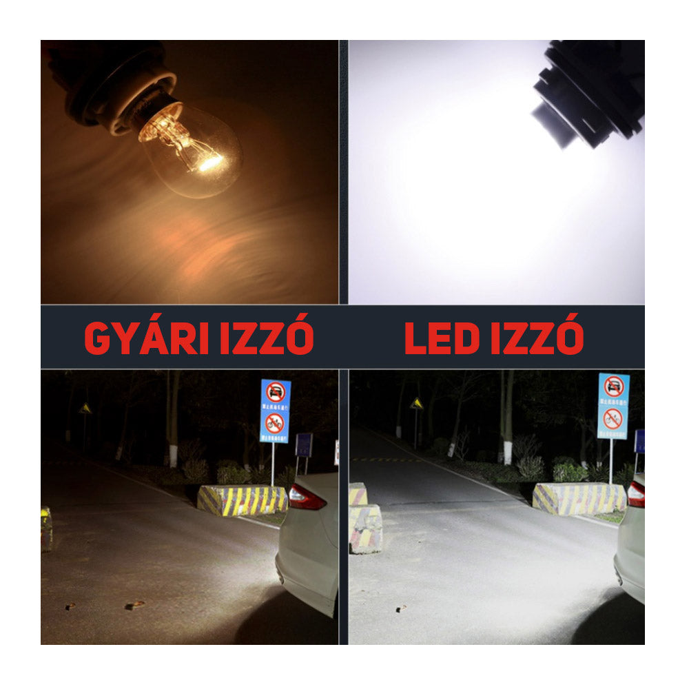 BA15S led fehér 2db