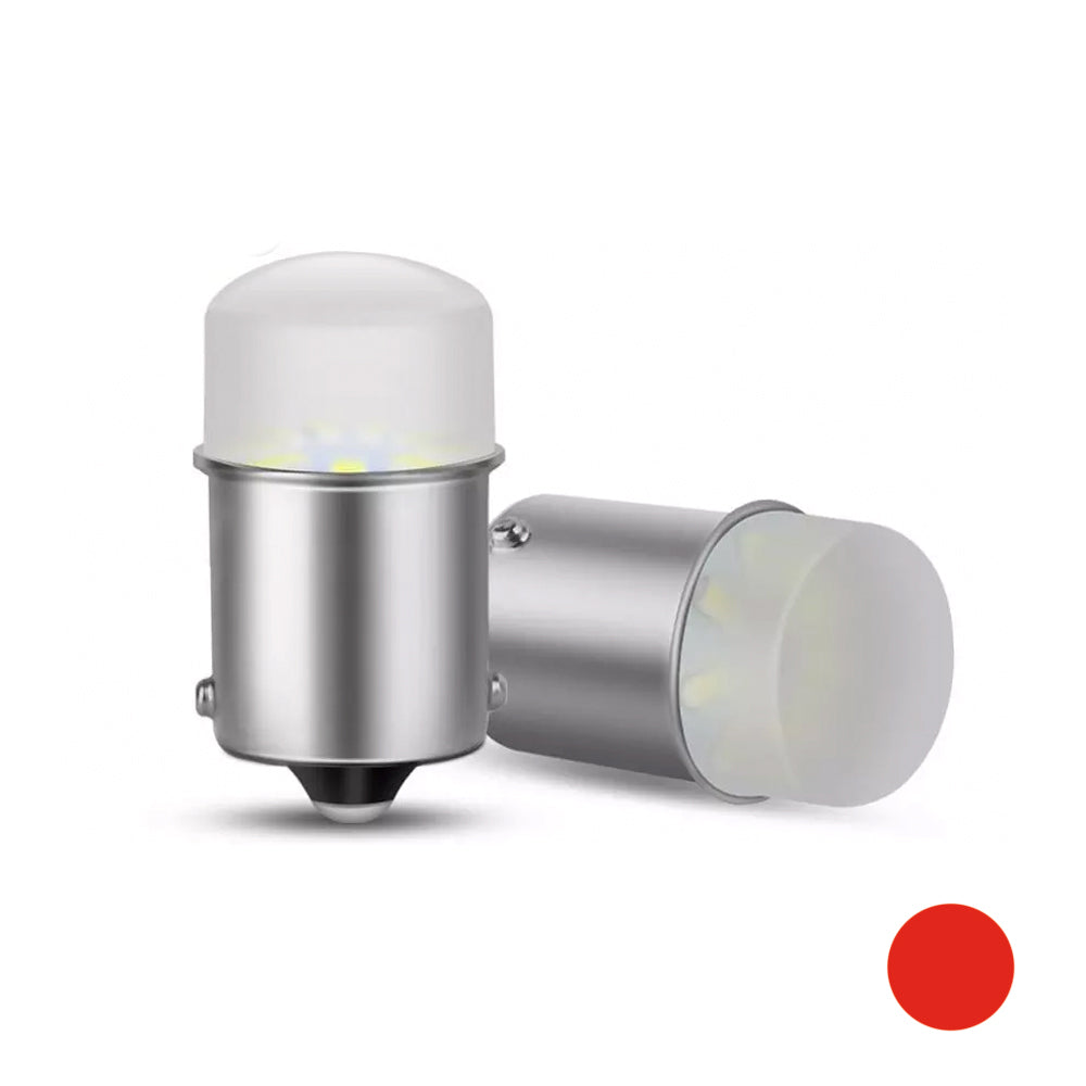 BA15S led naranccsárga 2db