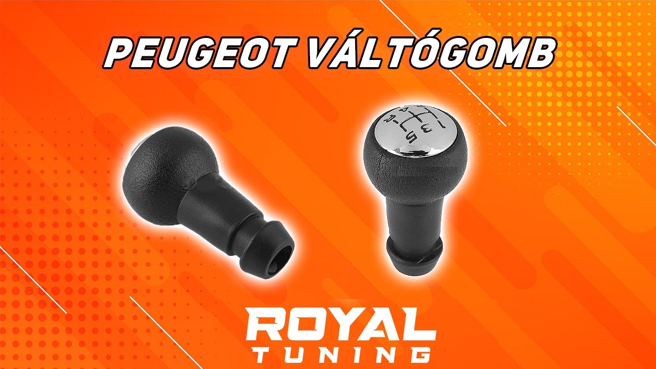 Peugeot váltógomb bőrözött