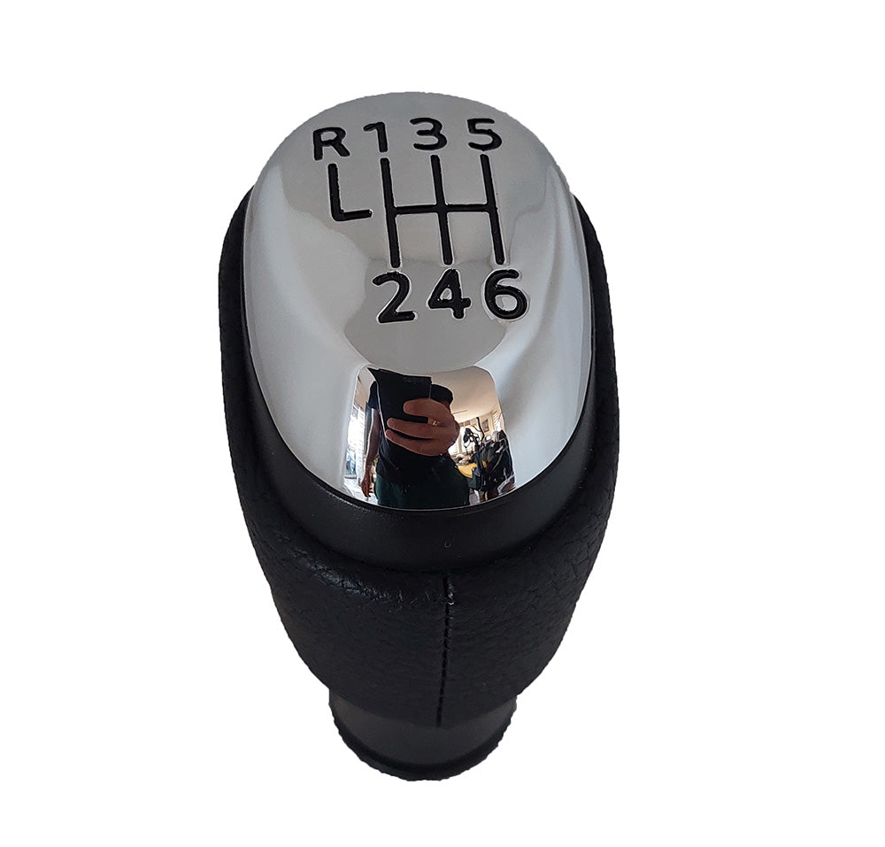 Renault váltógomb 6 sebességes bőrözött