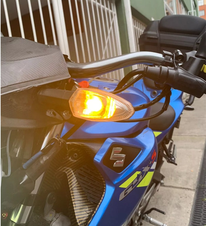 BA15S led narancssárga 2db