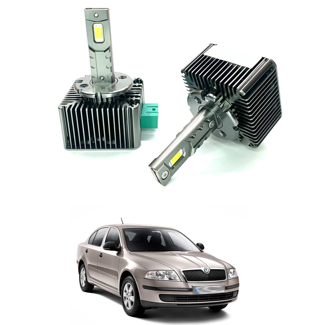 Skoda Octavia fényszóró led szett (2004-2013 xenonos)