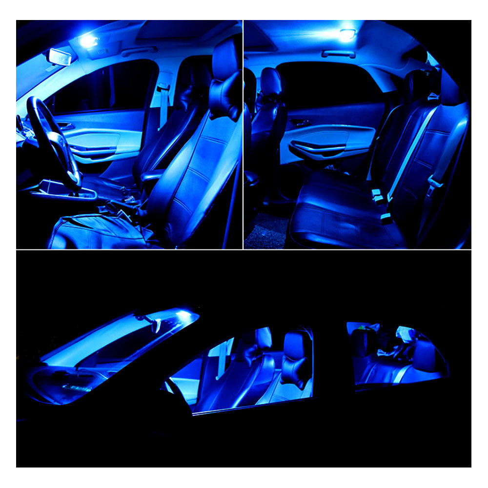 Szofita led 39mm Canbus hűtőbordás 2db kék