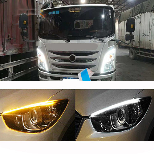 Teherautó nappali menetfény szett index funkcióval 24V párban