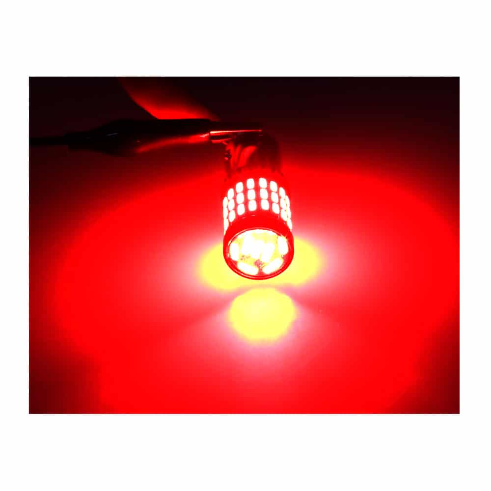 BAY15D led piros projektoros !Villogós! 2db