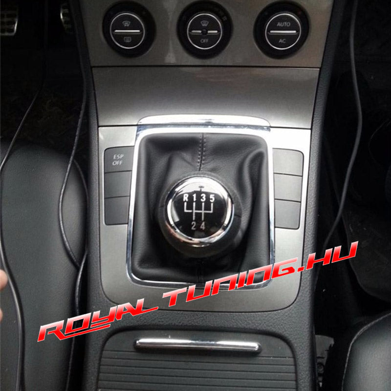 Volkswagen Passat B6 váltógomb és váltószoknya 5sebességes