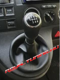 Volkswagen Transporter T5 váltógomb és váltószoknya 6sebességes